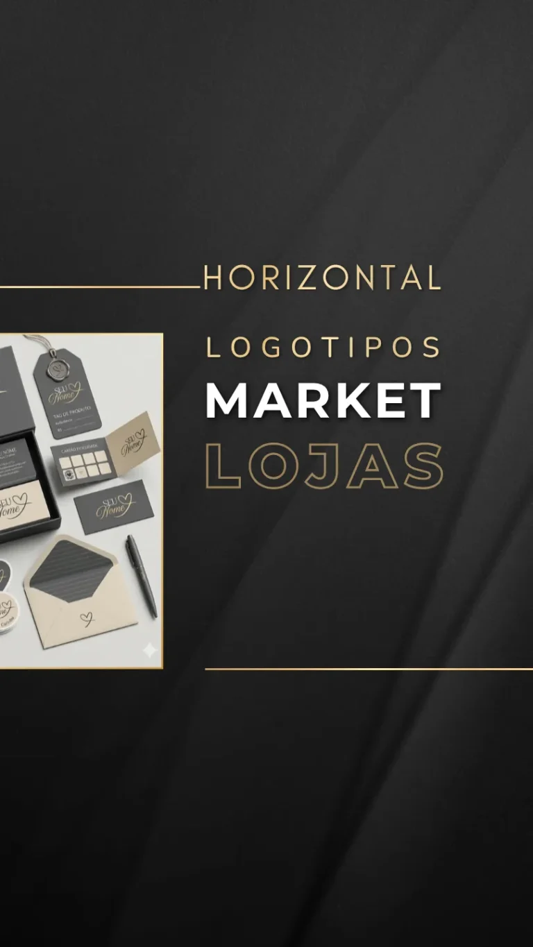 Logotipos Horizontais Estratégicos para Lojas Virtuais e Marketplace