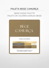 Paleta Bege Camurça Nude