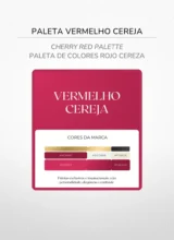 Paleta Vermelho Cereja
