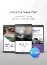 Template Ebook Canva Método Best Seller Capa de Livro Roxo Ametista