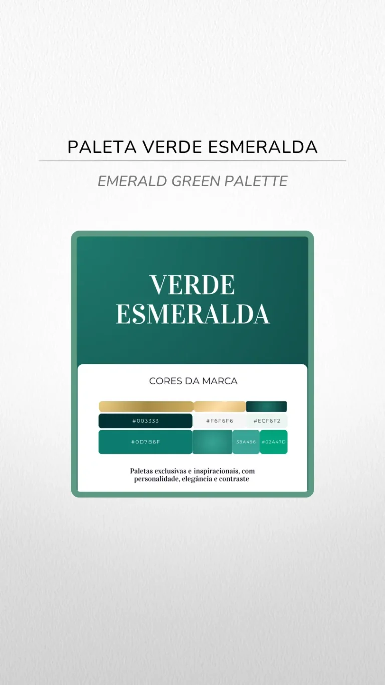 Paleta Verde Esmeralda