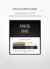 Paleta Preto Ônix Gold