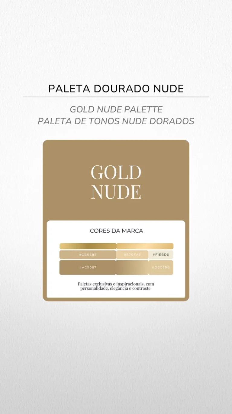 Paleta Gold Nude